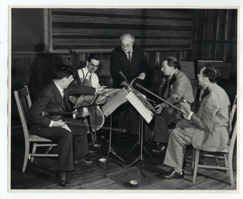Bloch et le Griller Quartet en 1947